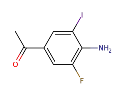 4'-amino-3'-fluoro-5'-iodo-acetophenone