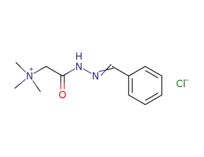 2-(2-benzylidenehydrazinyl)-N,N,N-trimethyl-2-oxoethaneaminium chloride
