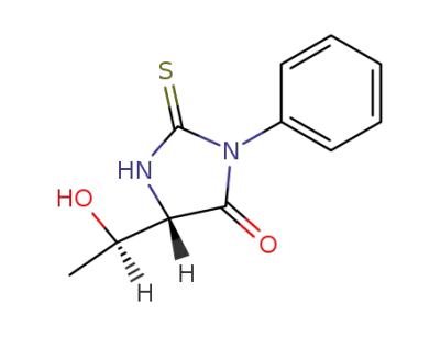 5-(1-hydroxyethyl)-3-phenyl-2-thioxoimidazolidin-4-one