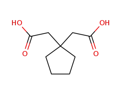 1,1-cyclopentanediacetic acid