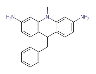 9-benzyl-10-methyl-9,10-dihydro-acridine-3,6-diyldiamine