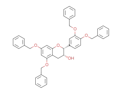 5,7,3',4'-tetra-O-benzylepicatechin