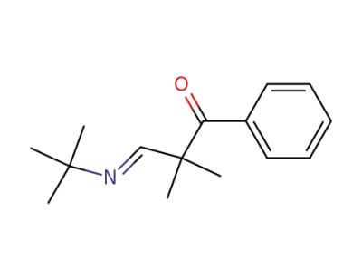 2-benzoyl-N-t-butyl-2-methylpropanimine