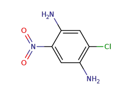 1-amino-2-nitro-5-chloro-4-aminobenzene