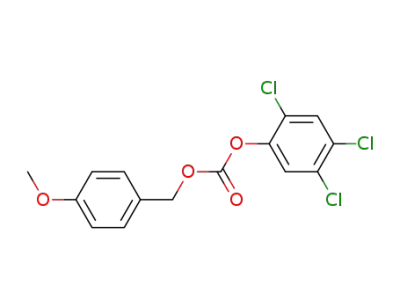 2,4,5-trichlorophenyl p-methoxybenzyl carbonate